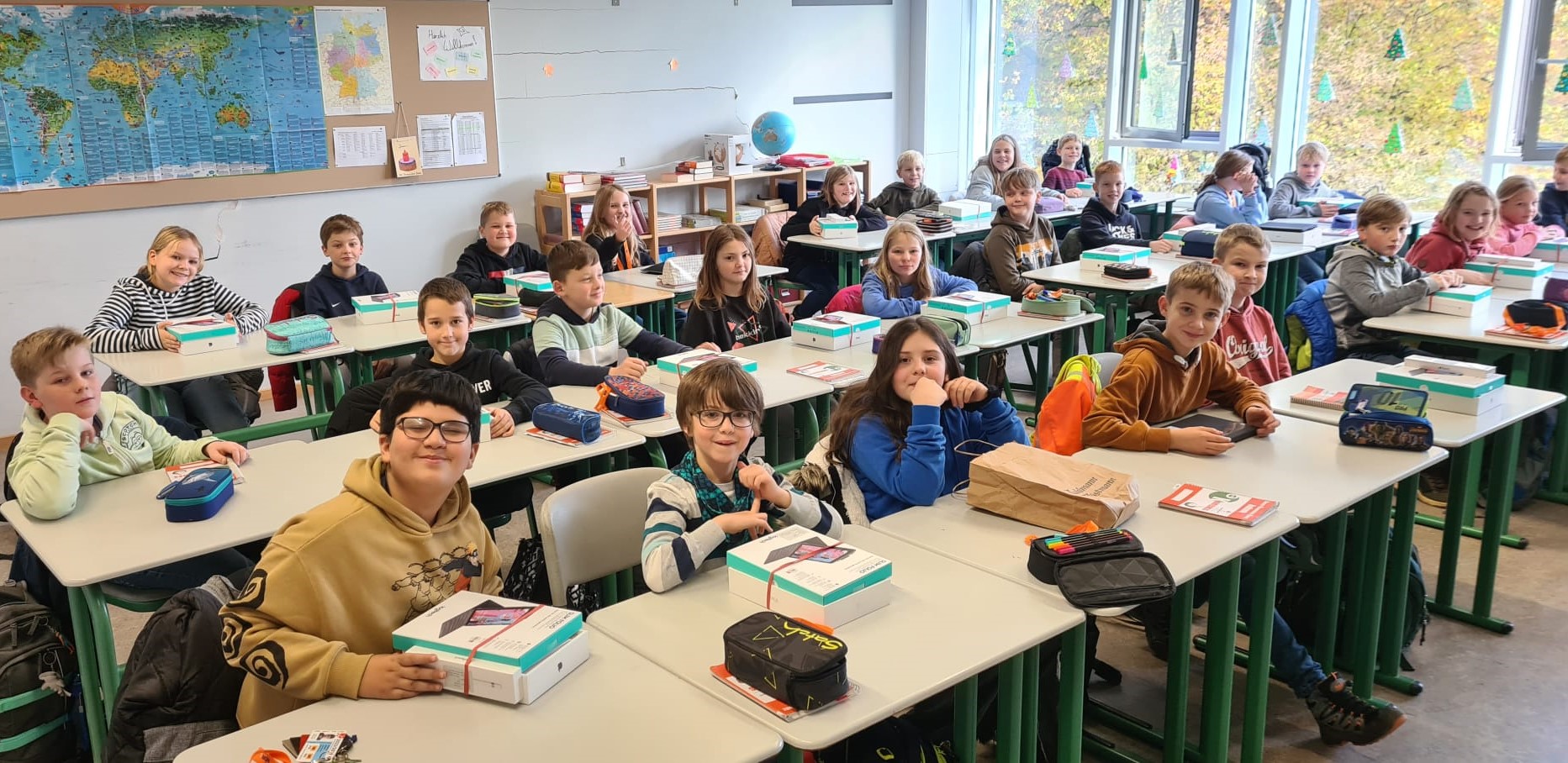 Freude über das iPad