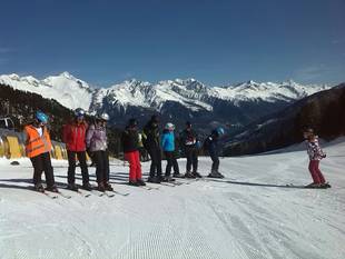 Gute Laune auf der Piste Gute Laune auf der Piste